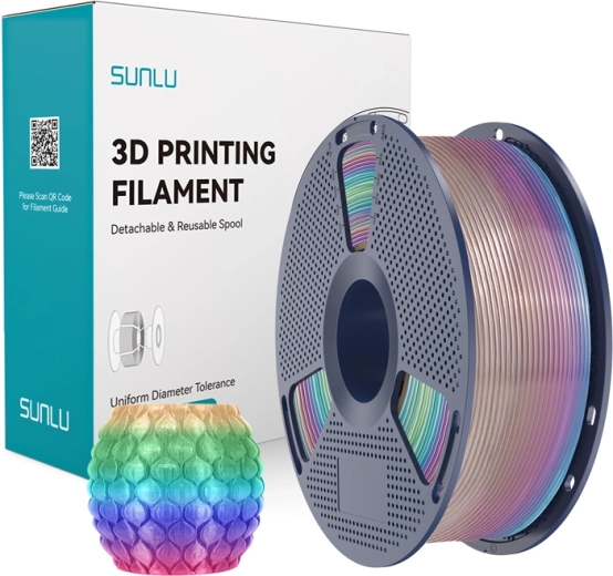 Sunlu PLA transparante regenboogfilament