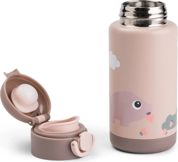 Done by Deer bouteille isotherme Tiny farm rose 340 ml