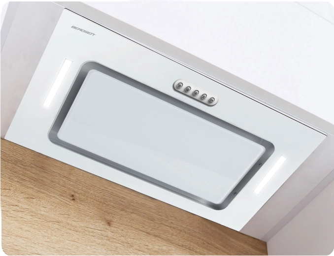 Doppelte LED-Beleuchtung für eine helle Kochfläche