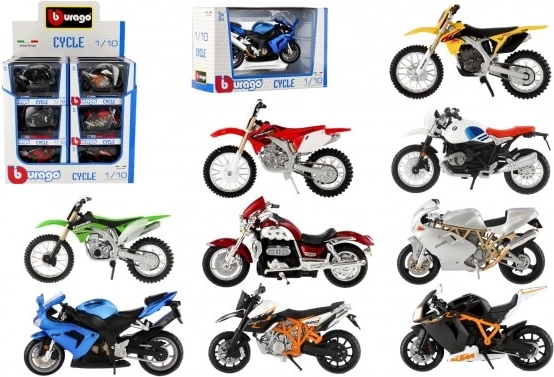 Bburago metal motorcycle model 1:18
