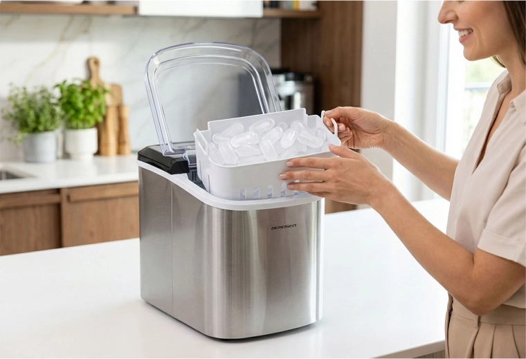 Removable basket for convenient serving