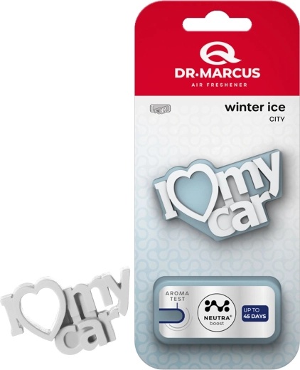 Dr. Marcus City I Love My Car Winter Ice car air freshener