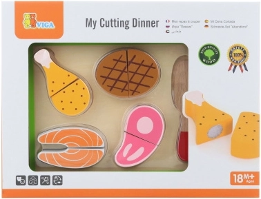 Holzschneideset - Fleisch