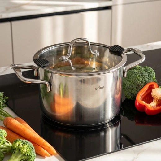 Gelijkmatige warmteverdeling dankzij meerlaagse bodem