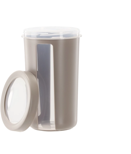Compacte inhoud van 1,2 l voor dagelijks bewaren