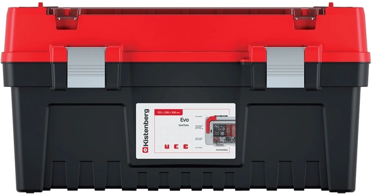 Ruime opbergruimte met uitneembare inzet