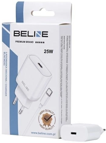 Netstroomlader 25 W GaN USB‑C + USB‑C‑kabel – Wit