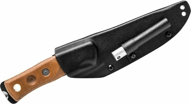 TOPS Knives Fieldcraft par Brothers of Bushcraft – couteau outdoor avec étui en kydex et pierre à feu