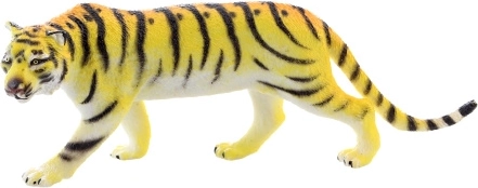 Figurine en plastique de tigre de 11 cm