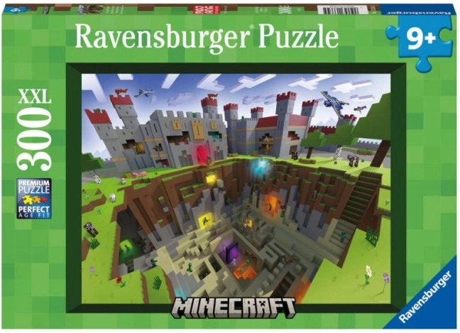 Puzzle Ravensburger Minecraft Cutaway 300 pièces