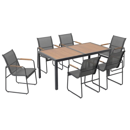 Complete set voor zes personen