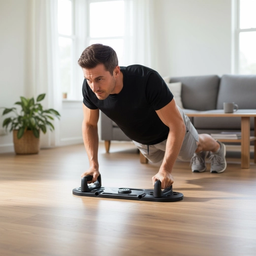 Variabele push-ups voor borst, schouders en triceps