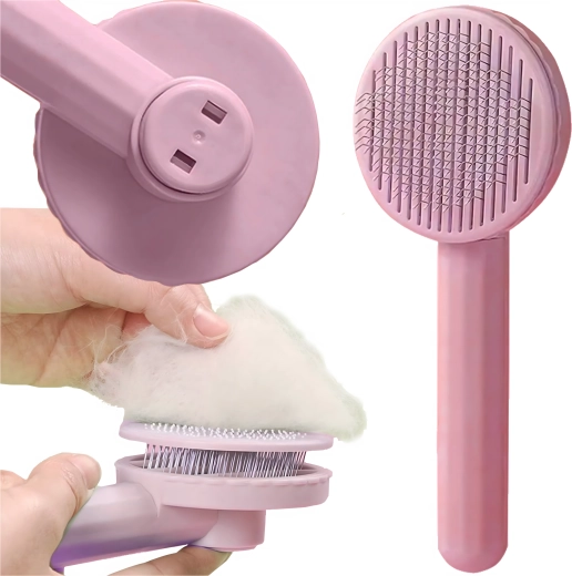 Self-cleaning button for lightning-fast cleaning