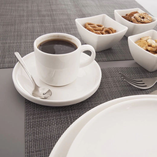 Clean and elegant serving