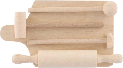 Cinq ustensiles pour jouer à cuisiner