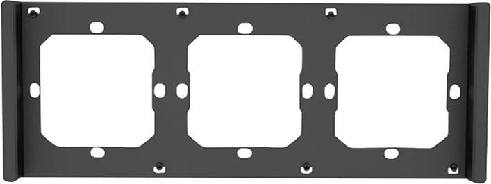 Frame voor schakelaar SONOFF M5 80 driedubbel grijs-zwart