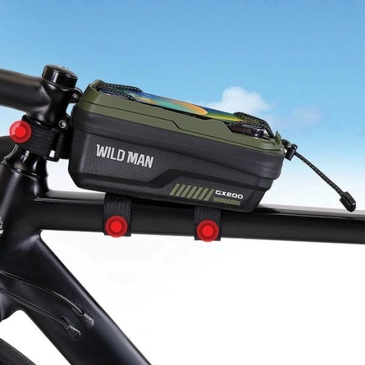Stable mounting on the bike frame