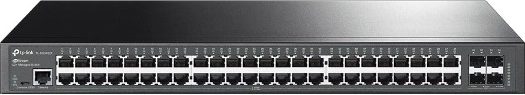 Verwalteter L2+ Switch JetStream mit 48 Gigabit-Ports und 4 SFP+ 10Gb-Slots