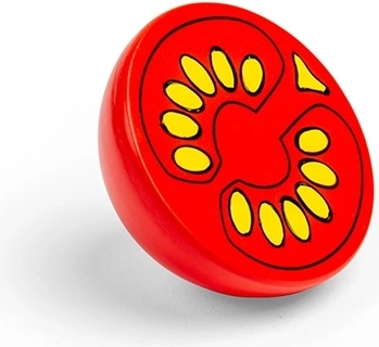 Demi-tomate en bois de Bigjigs Toys