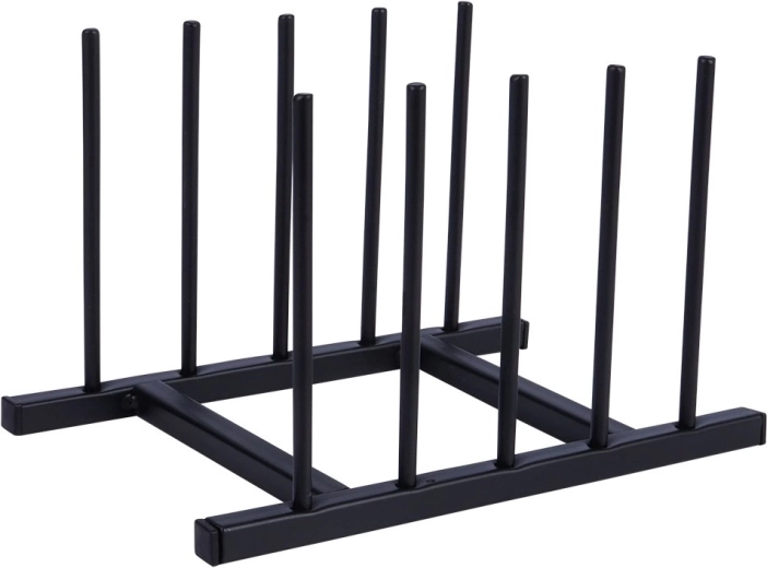 Durable metal construction in black