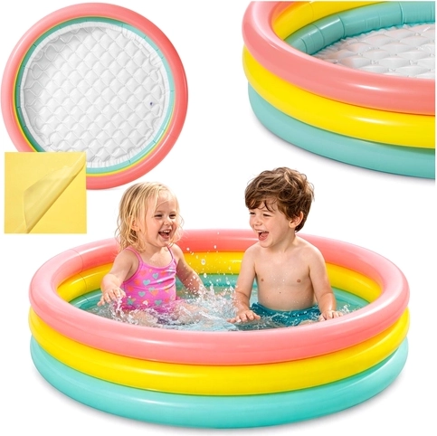 INTEX opblaasbaar kinderzwembad met zachte bodem