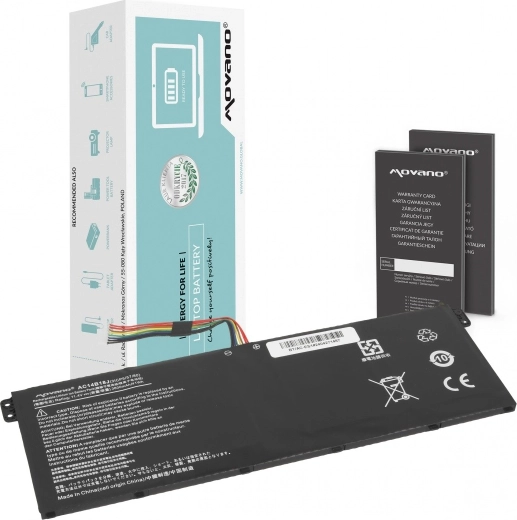 Notebookbatterij voor Acer Aspire ES1 en V3 Movano 3600 mAh 41 Wh
