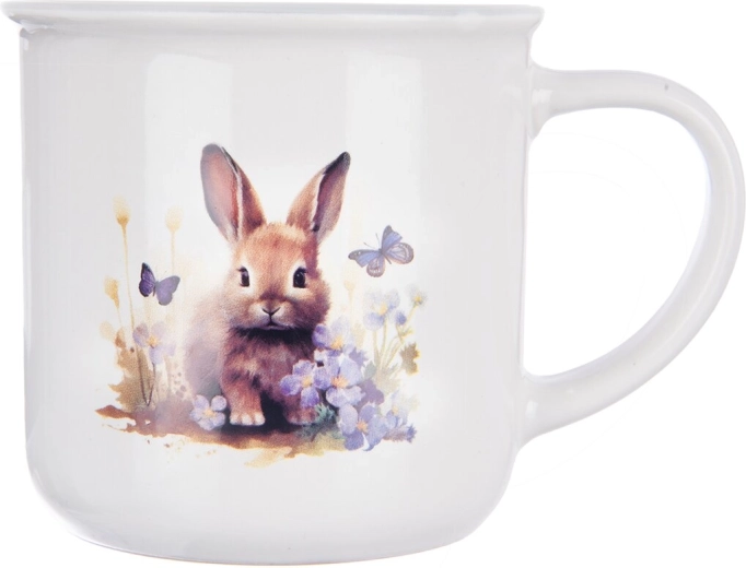 Delicate spring bunny design