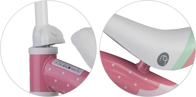 Robuster Metallrahmen und leichtes Design