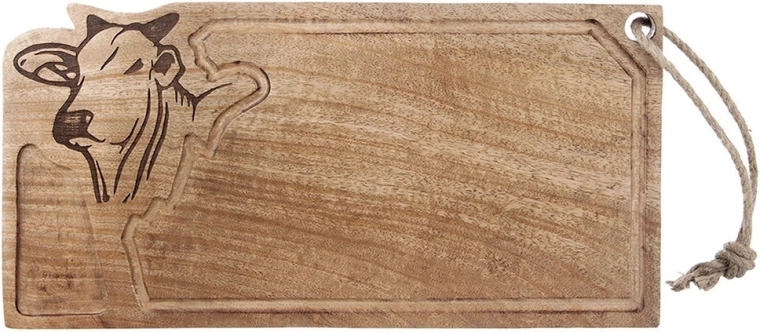 Deep groove for a clean work surface