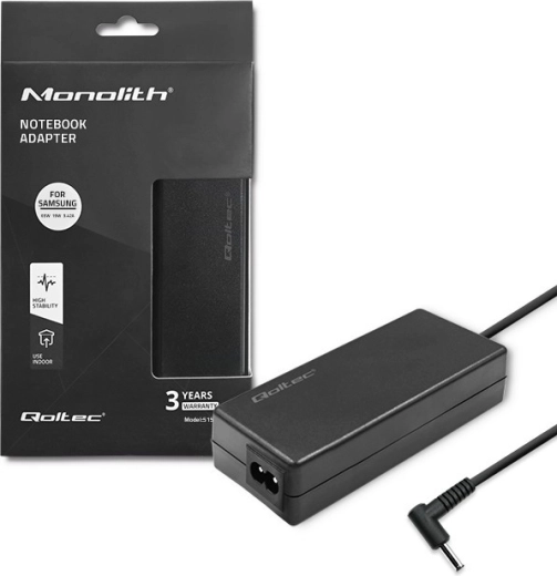 Adaptateur secteur pour Samsung 65 W (19 V, 3,42 A), connecteur 3,0 × 1,0 mm