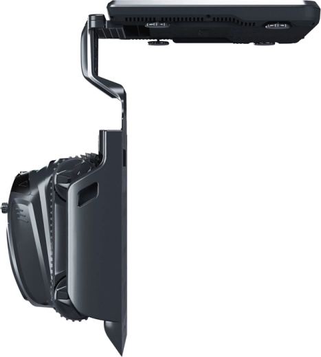 Solar and mains charging with automatic return