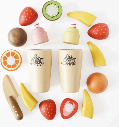 Fruits à découper avec scratch (Velcro)