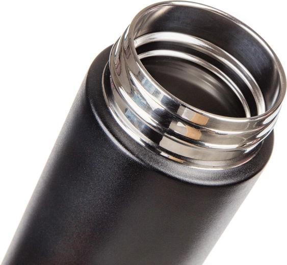 Secure screw lid and sealing mouth