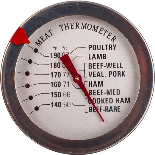 Wide 60–87 °C range for safe cooking