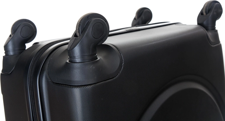 Smooth ride on 4 360° wheels