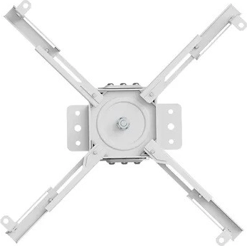 Universal mounting with four extendable arms