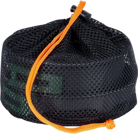 Practical mesh pouch for transport