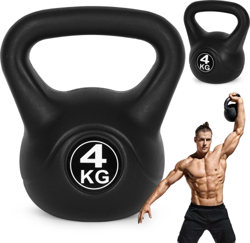 Kettlebell 4 kg ModernHome voor krachttraining