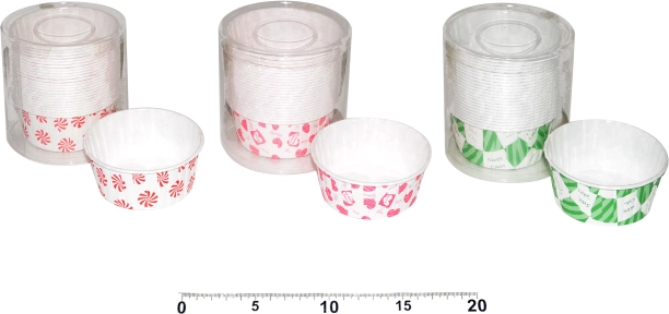 Bunte Backförmchen