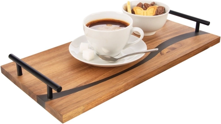 Bequemes Tragen dank stabiler Metallgriffe