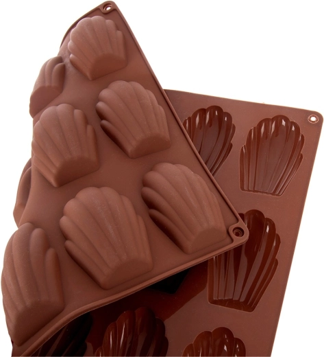 18 formes coquillage pour des résultats uniformes