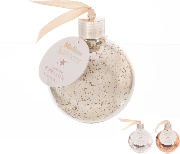Boule doseuse de bain en plastique 350 ml, diamètre 9 cm (mix de 3 couleurs)