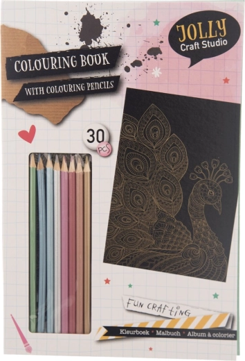 Kratzbilder mit Stift – Set mit 30 Blättern