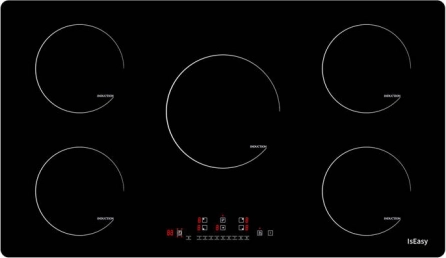 Cuisinière à induction Pětizónový IsEasy