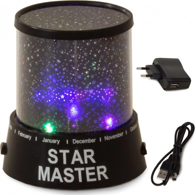 Projecteur de ciel étoilé Star Master – lampe de nuit, alimentation USB ou piles