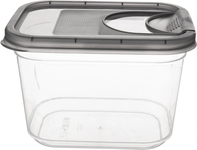 Convenient dispensing without removing the lid