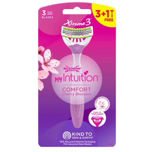 Women's disposable razor WILKINSON Xtreme 3 Beauty 3+1 pcs