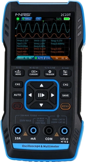 True RMS-multimeter met breed meetbereik
