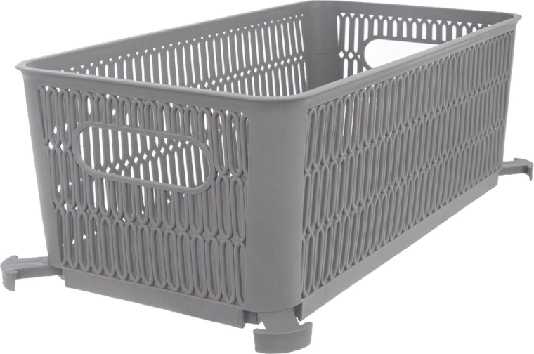 Opbergmand UH Nesta stapelbaar grijs 29 × 16,5 × 11,5 cm