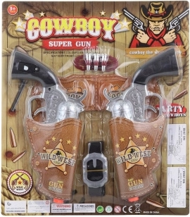 Ensemble de pistolets de cow-boy